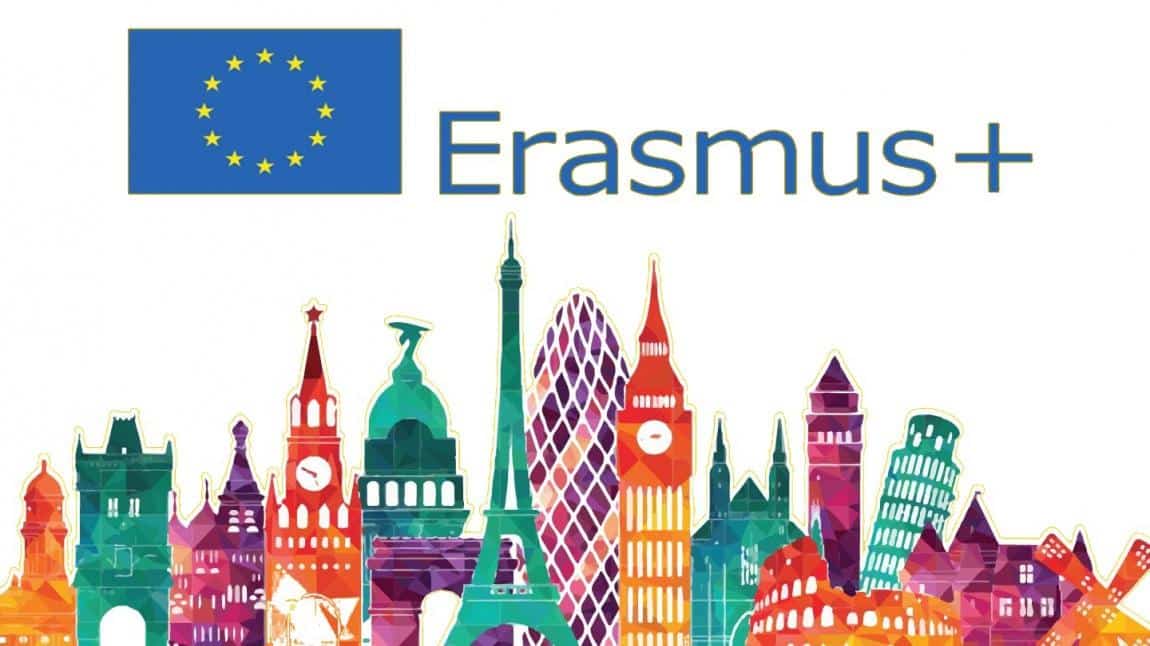 Erasmus İspanya Barcelona okul panosu
